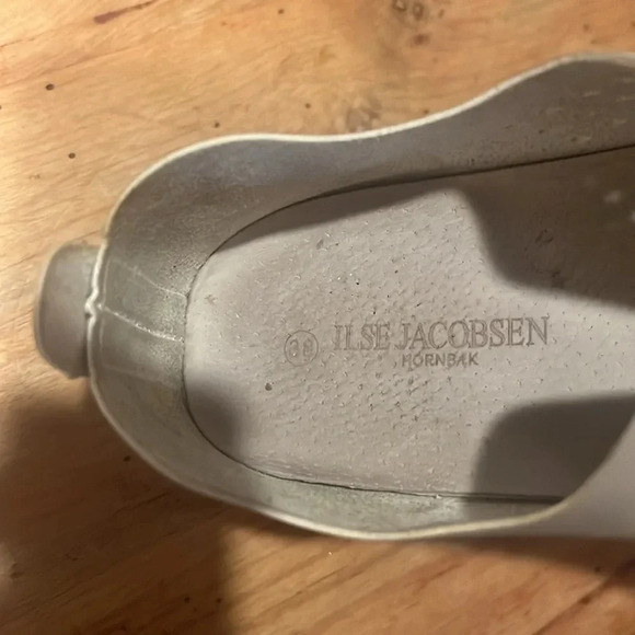 Ilse Jacobsen Hornbaek Tulip 139 Slip On Shoes Latte Beige Sz 38/ US 8 - Picture 7 of 7